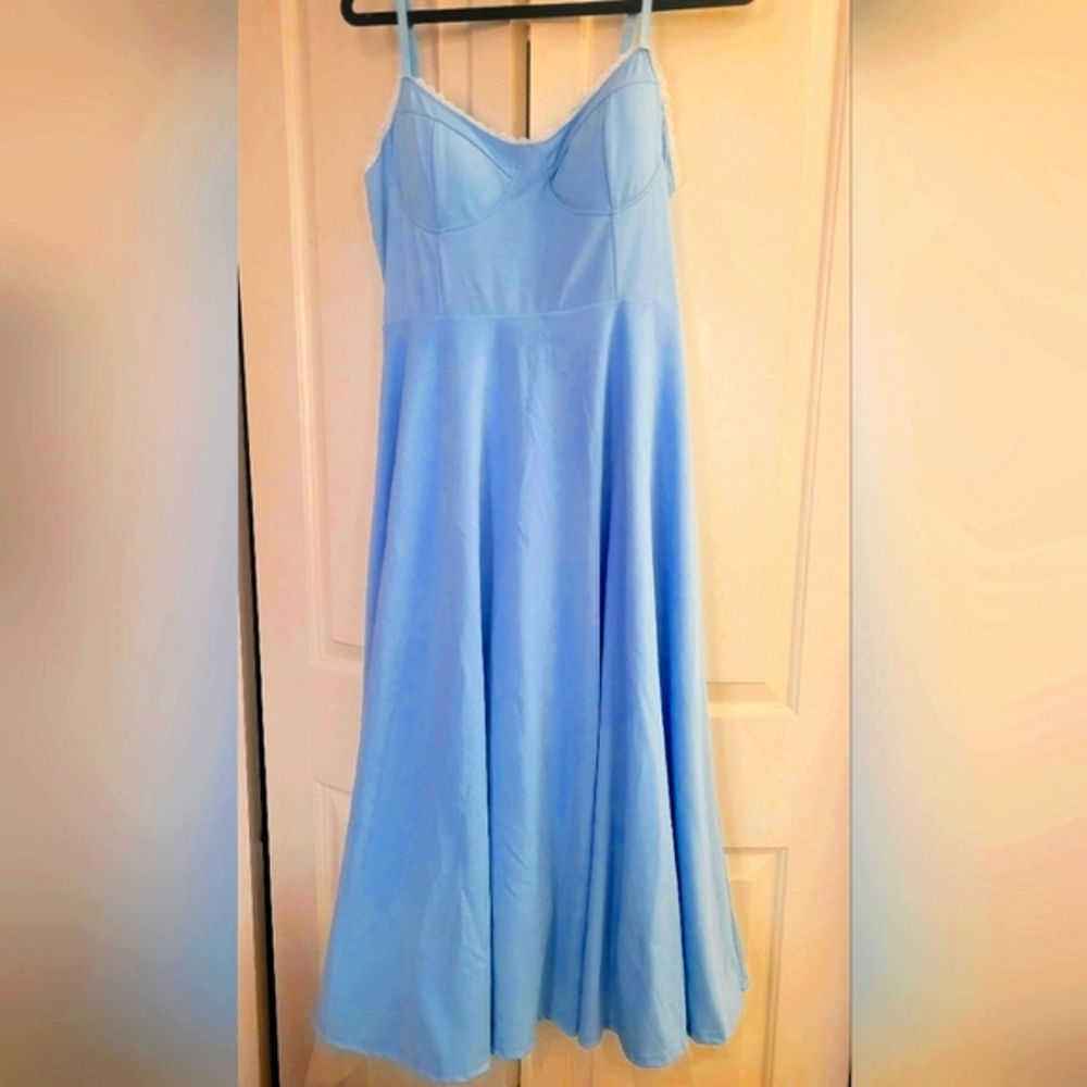 Princess dress blue